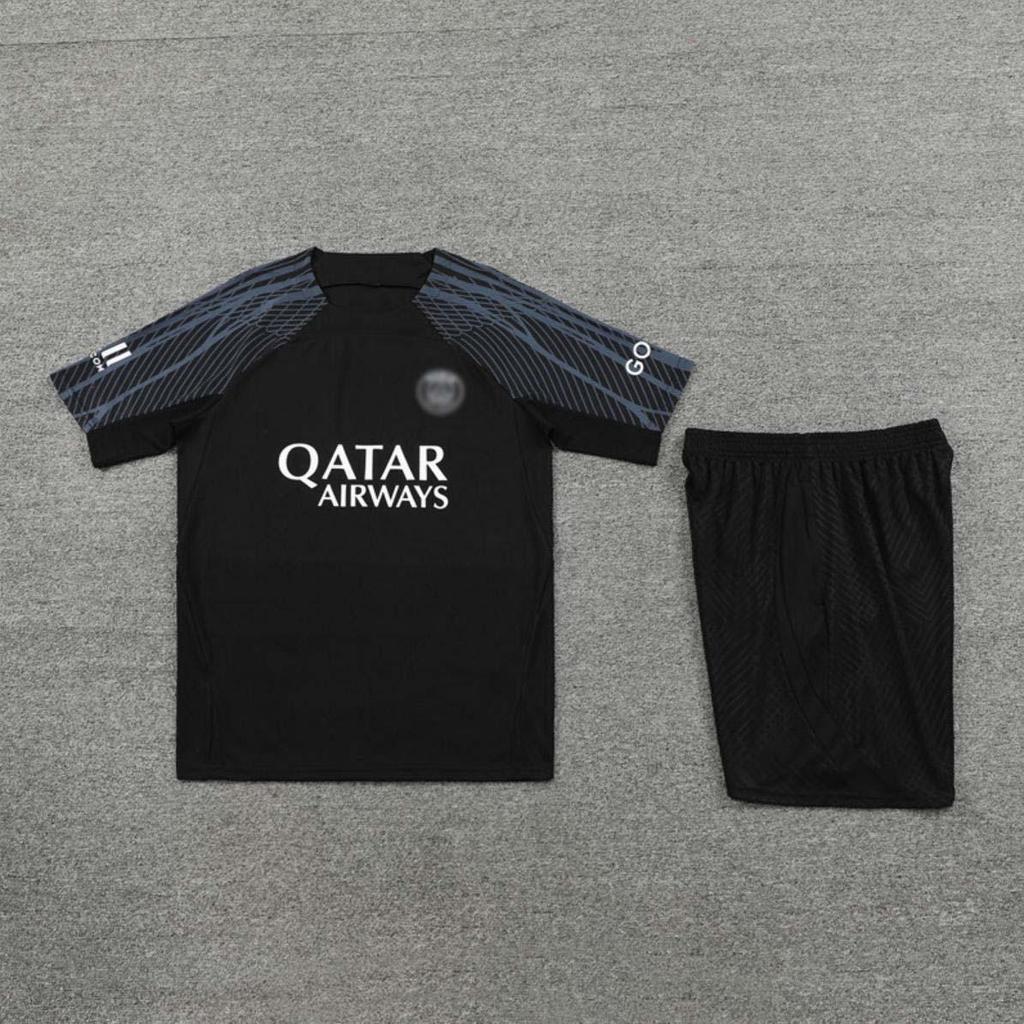 Gran Kit de Fútbol del Paris Club: Conjunto de Entrenamiento de Fútbol para Adultos y Niños con Camiseta y Pantalones Cortos
