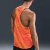 Nike Aeroswift Dri-Fit Adv Nn Logo Quick-Dry Breathable Running Comfortable Vest Men Tops Team-Orange White Black HF6617-891