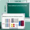 Magnetic Blackboard Wall Sticker for Home or Classroom - Single/Double-Sided, Hanging or Stand