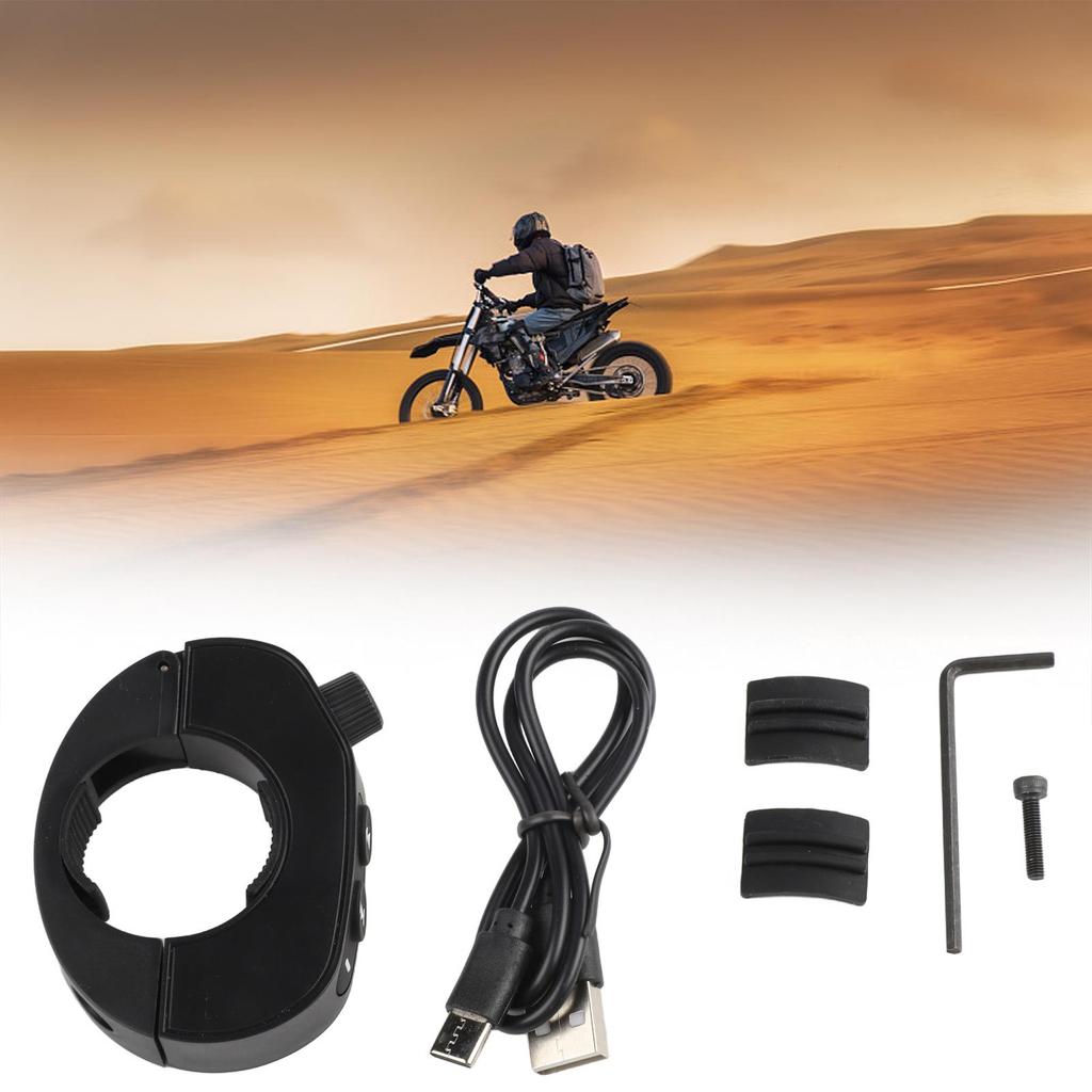 Wireless Handlebar Remote for Motorcycles Call Control Waterproof
