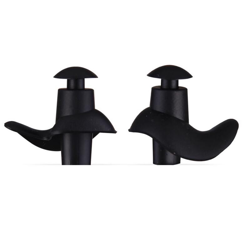 KND Professional Silicone Swimming Earplugs & Nose Clips