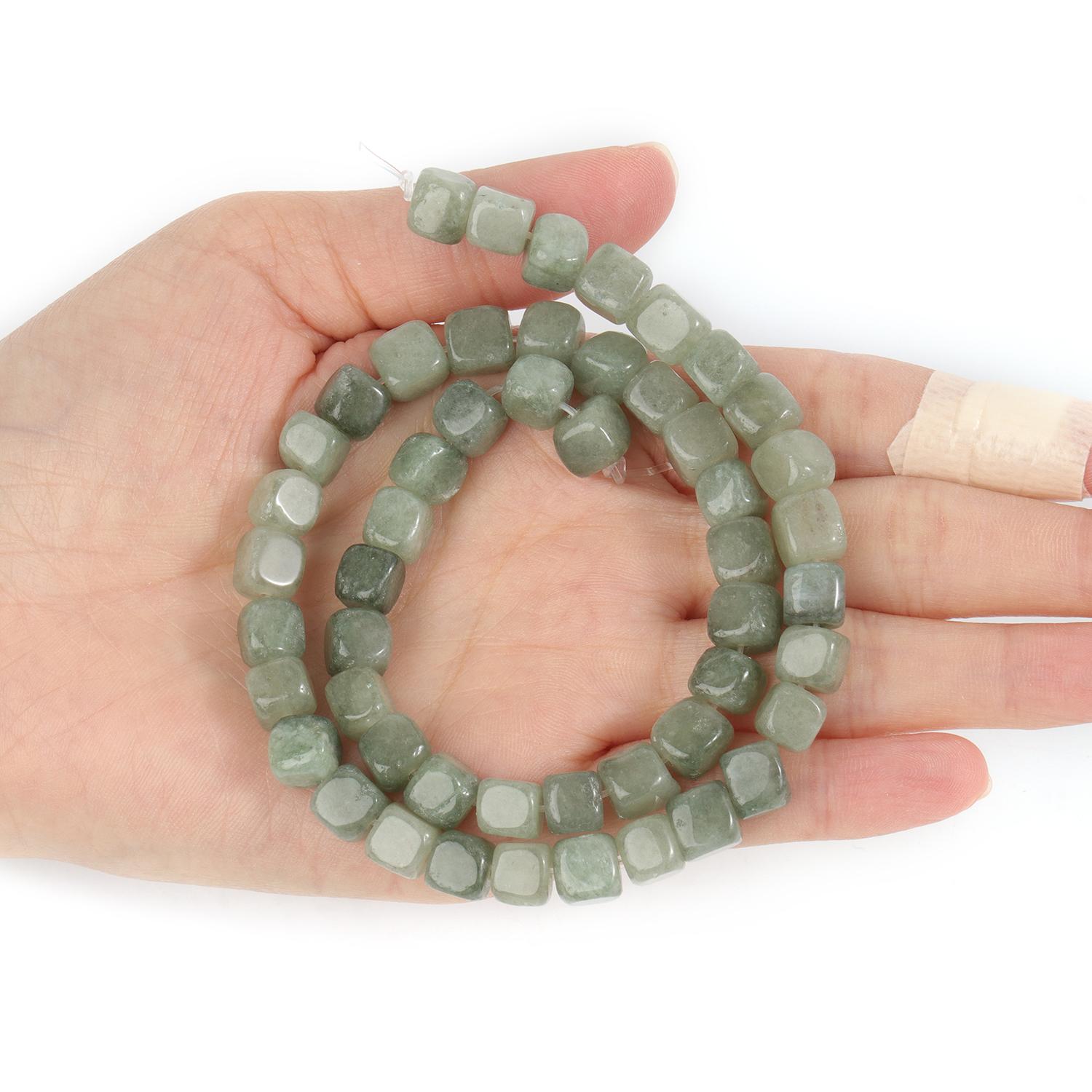 

5-7 мм нерегулярные квадратные каменные бусины бирманский кианит амазонит нефрит бусины для изготовления ювелирных изделий своими руками браслет ожерелье аксессуары burmese jade
