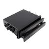 Car Universal Double/Single Din Radio Pocket Kit Drink Cup Holder + Storage Box Double Layer
