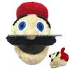 Motorcycle Plush Helmet Cover - Three-Eye Elk, Pumpkin, Rabbit Balaclava
