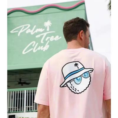 2026 Leuke Cartoon Golfbal T-shirts Mannen en Vrouwen Zomer Katoenen Kleding Casual Mode Ronde Hals Korte Mouwen T-shirt Streetwear