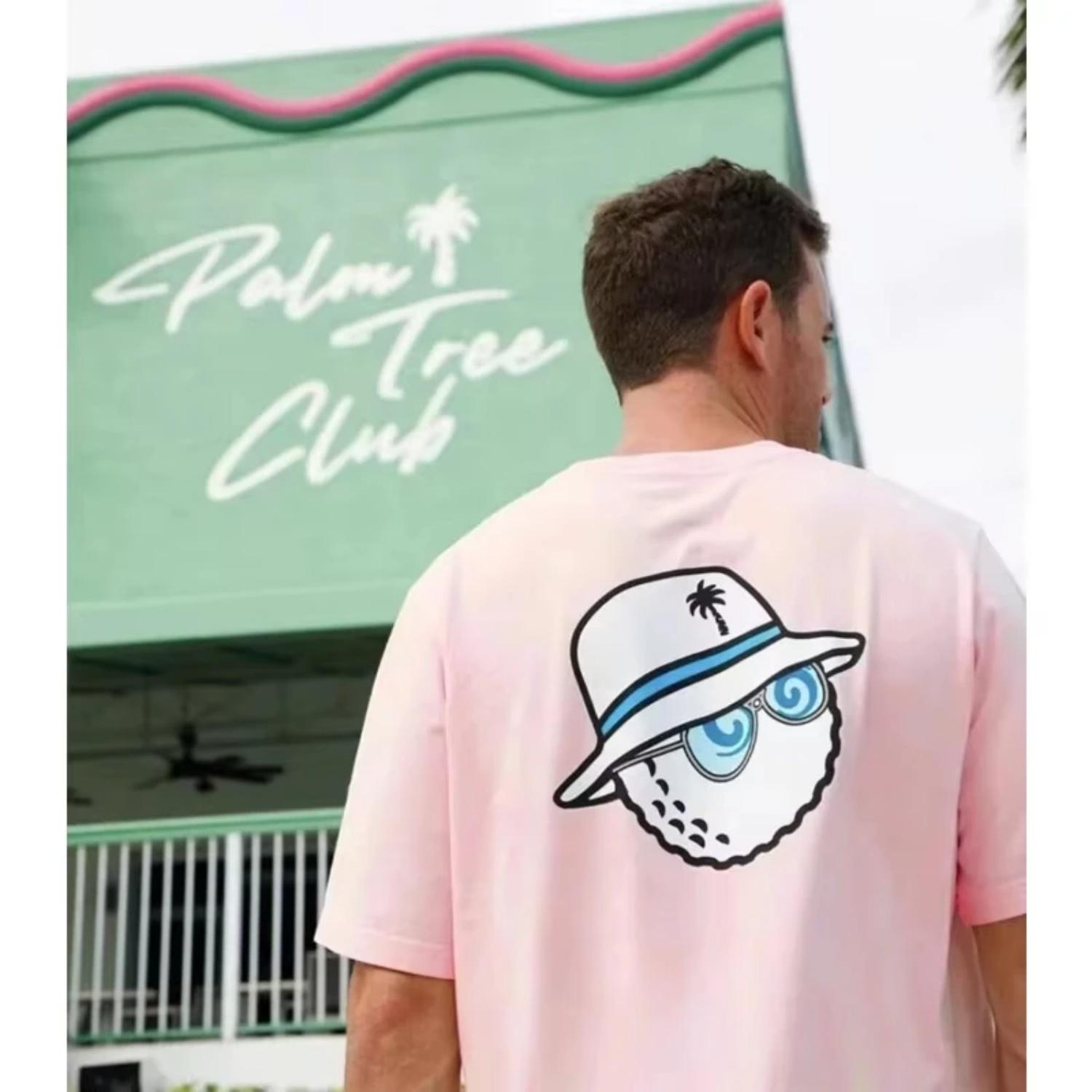 

2026 Fun Cartoon Golf Ball T-shirts Men and Women Summer Cotton Clothing Casual Fashion Round Neck Short Sleeved Tee Streetwear S разноцветный