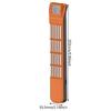 Pocket Guitar Gadget Chord Trainer with Rotatable Chart Screen 6 Fret Guitar Practice Tool for Guitar Training Practice