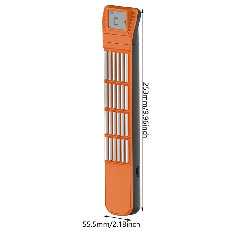 Pocket Guitar Gadget Chord Trainer with Rotatable Chart Screen 6 Fret Guitar Practice Tool for Guitar Training Practice