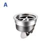 Gravity Flip Stainless Steel Floor Drain Core Inner And Outer Dual -Core Floor Drain Cap