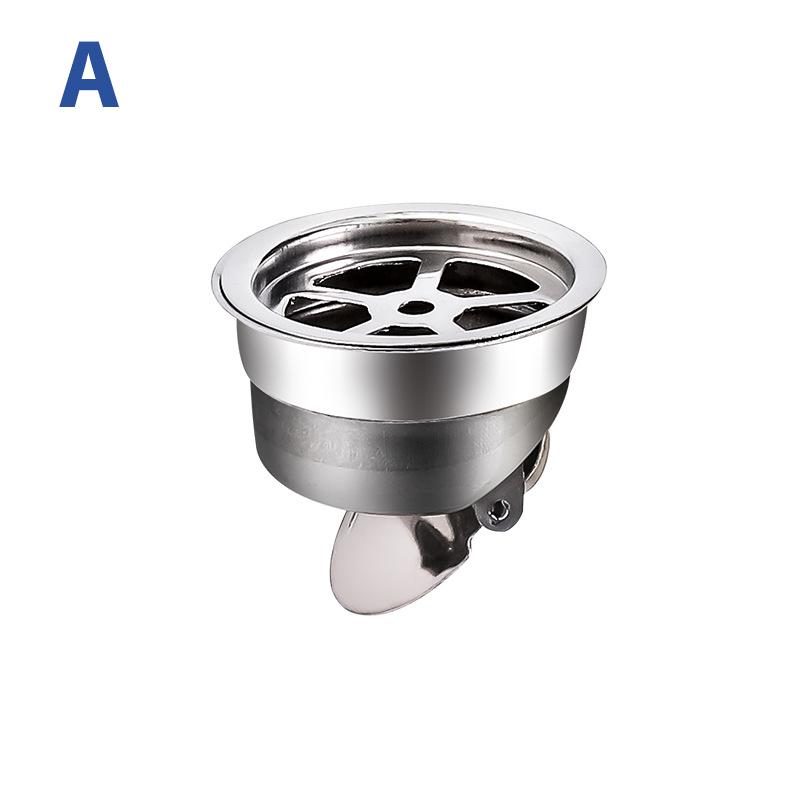 Gravity Flip Stainless Steel Floor Drain Core Inner And Outer Dual -Core Floor Drain Cap