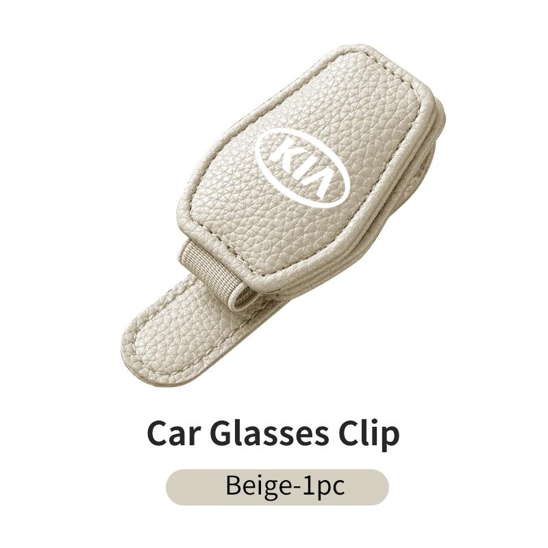 For KIA Car Sun Visor Glasses Holder Glasses Storage Clip Accessories Ceed Sportage Rio K5 K2 Optima Cerato Proceed Venga