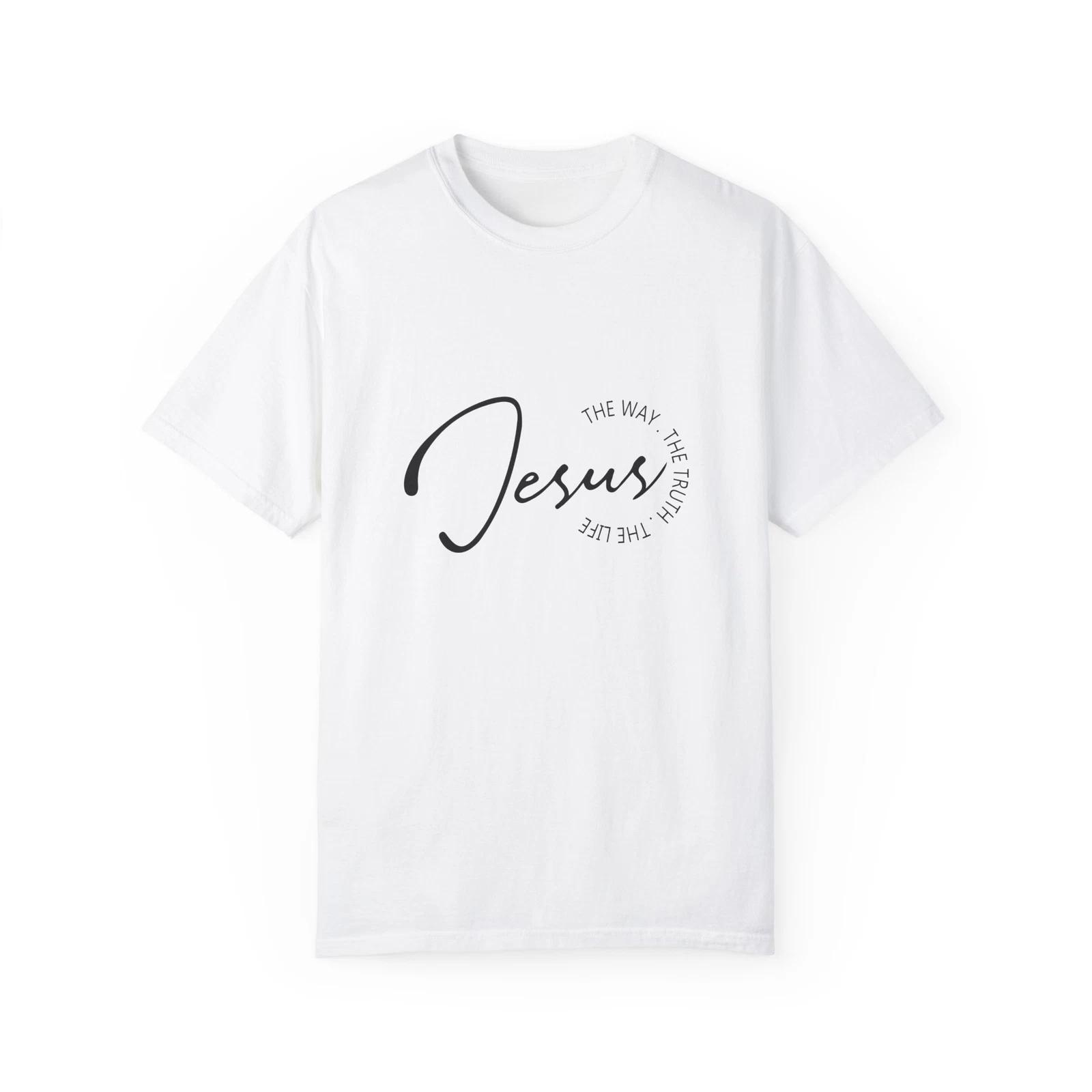 Faith-Inspired Unisex T-Shirt - Jesus, The Way, The Truth, The Life Tee, S