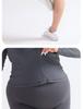European & American Women's Plus Size High-Waist Yoga Shorts - Hip-Lifting, Anti-Exposure Sports Leggings
