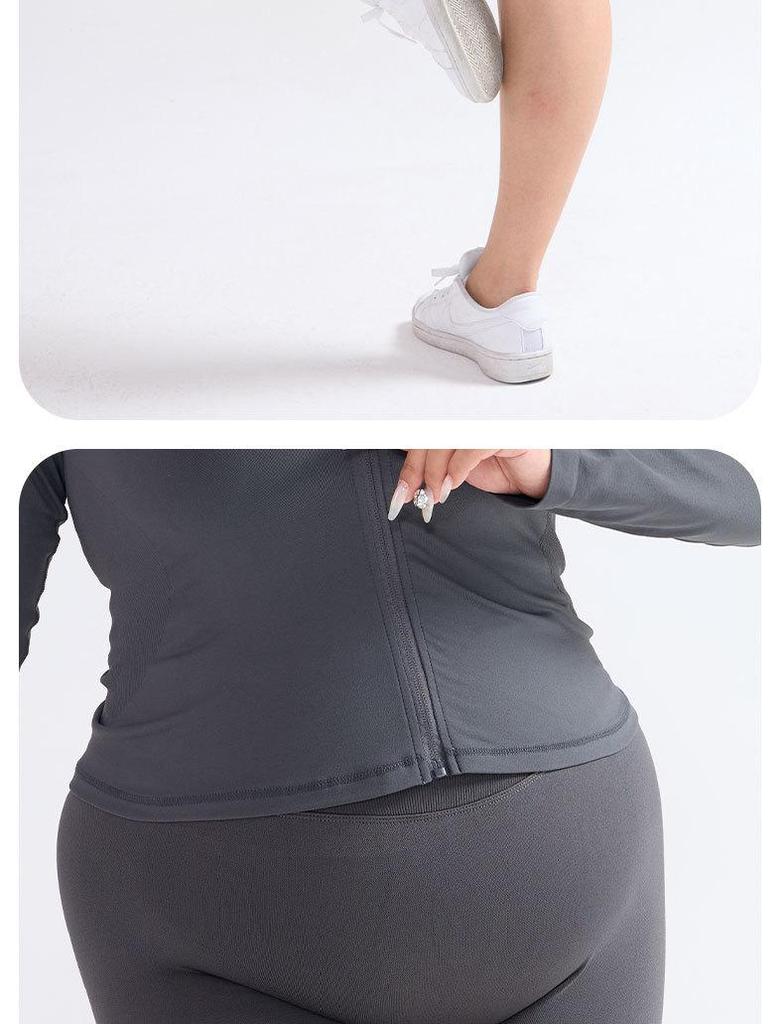 European & American Women's Plus Size High-Waist Yoga Shorts - Hip-Lifting, Anti-Exposure Sports Leggings
