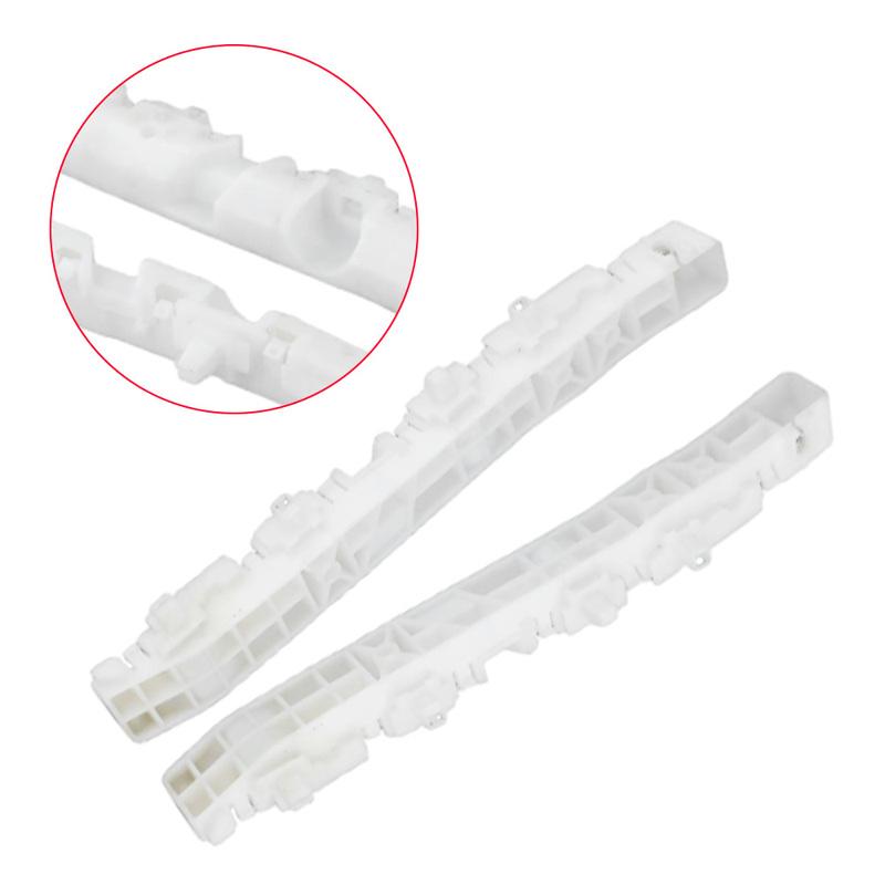 2Pcs Car Front Bumper Bracket Retainer Left Right Side for Nissan NV200 2013– White 62225-3LM0A 62224-3LM0A 622253LM0A