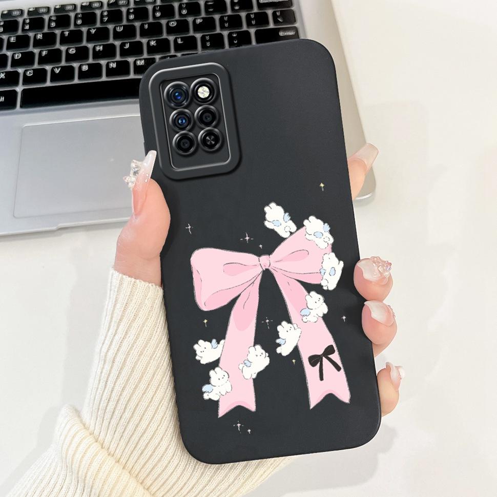 For Infinix Note 10 Pro Case X695 X695D Beautiful Flower Soft Silicone TPU Phone Cover For Infinix Note 10 Note10 Pro Case Funda