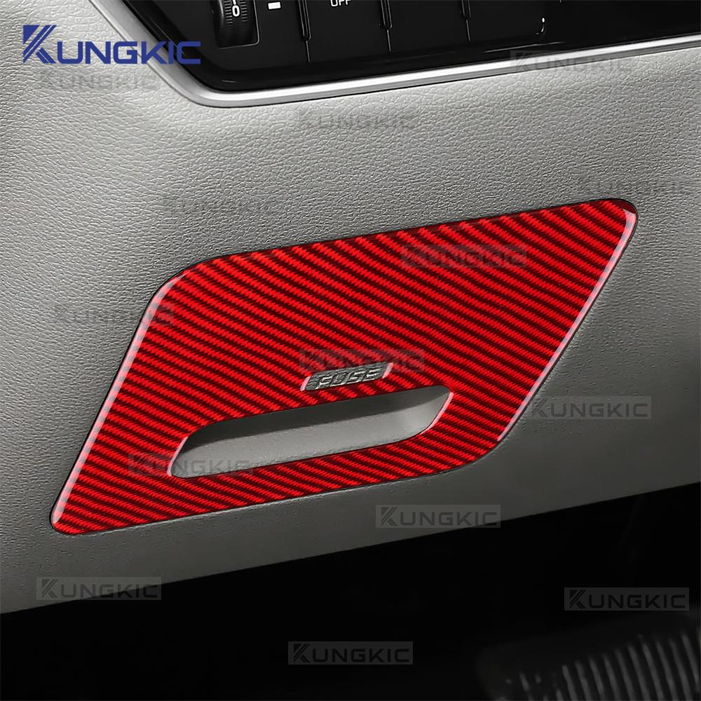 Naklejka z prawdziwego miękkiego włókna węglowego do Kia Sportage NQ5 2025 2025 2025 2025 LHD RHD Samochodowa Listwa Panelu Skrzynki Paliwowej Akcesoria Wewnętrzne