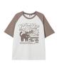 PRIMATE Mad Cat Oversized Raglan Short Sleeve T-Shirt 5 Colors
