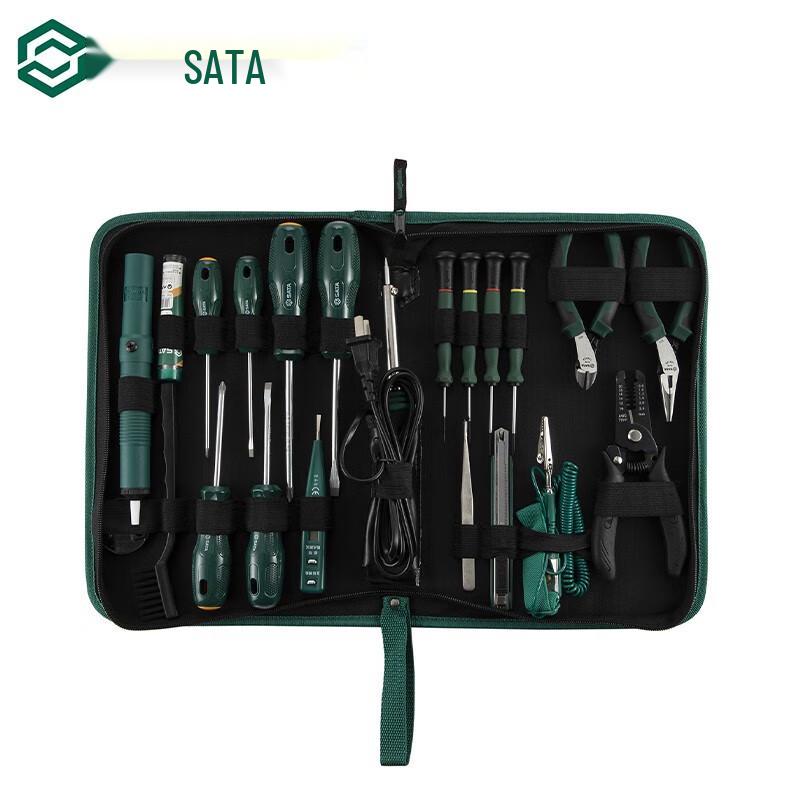 SATA 03720 22-Piece Electronics Repair Tool Kit