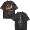Esquie Clair Obscur Expedition  Vintage Washed T Shirts Mens Women Clothing Fashion Harajuku Short Sleeve Tshirt Streetwear