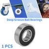 Motoforti 6001DDU Deep Groove Ball Bearings P0 12x28x8mm Lubricated Bearings Double Rubber Seal Scooter Skateboard Wheel
