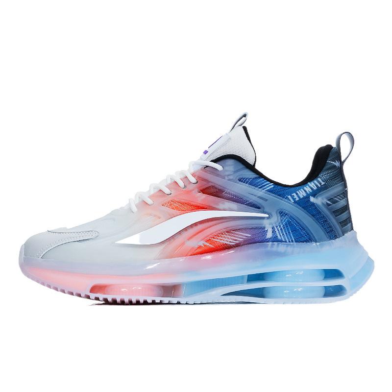 Men's Shoes Sports Shoes Spring and Summer 2025 New Full Palm Air Cushion Shock Absorption Men's Shoes Breathable Casual Sports Basketball Shoes