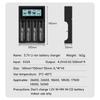 PALO 3.7V 18650 1500mah Charger Li-ion Battery USB Independent Charging Portable Electronic 18350 16340 14500 Battery Charger