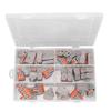 40Pcs Wire Conductor Connector Lever Splicing Terminal Set Kit for Socket Vehicle