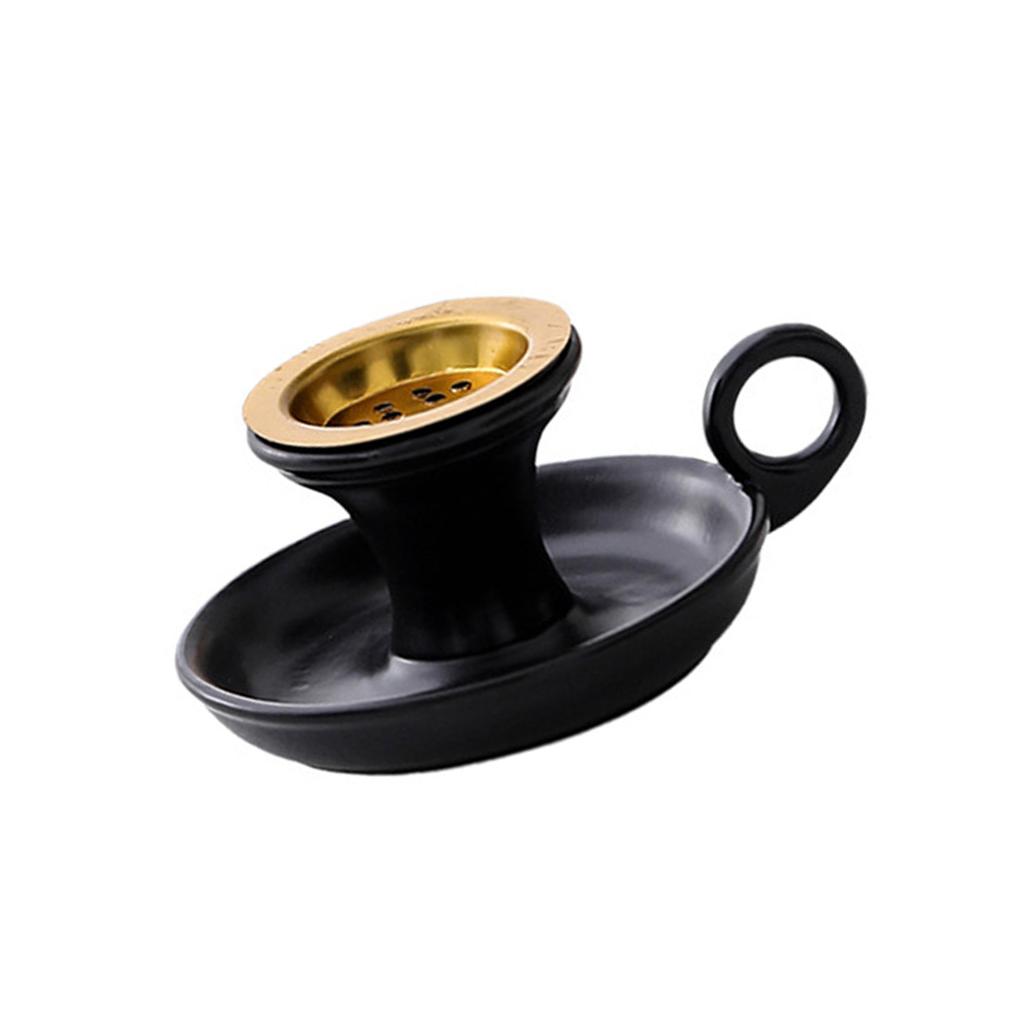 Incenses Cone Holder with Handle Cone Incenses Burners for Office Yoga Meditations and Home Decors Ceramics Censers