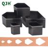 5-teiliges Lederhandwerk Schneideform-Set, Herz-, Stern-, Rautenform-Schneider, Langlebige Stanzwerkzeuge, Professionelle Schablonenform