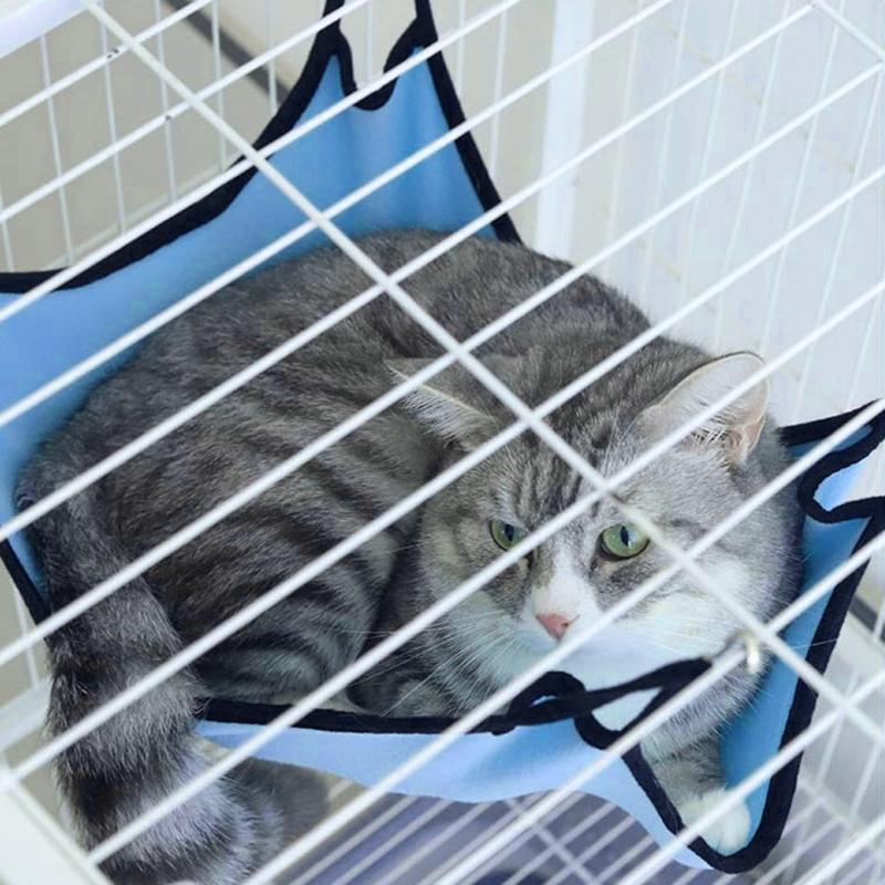 Pet Swing Nest Hanging Bed with Hook Solid Color Washable Sleeping Bed