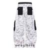 2026 American Retro Cross Camo Cargo Pants Loose Wide Leg Casual Trousers Men Women