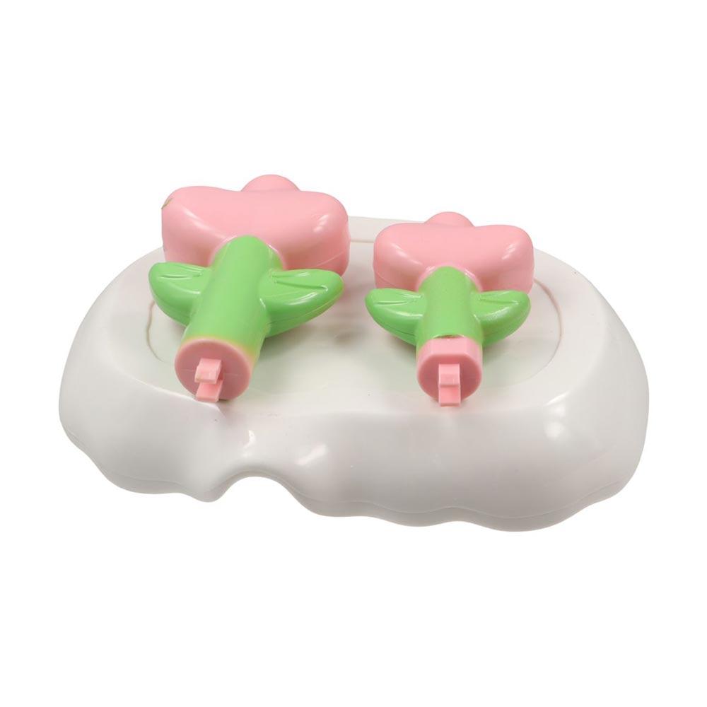 Cute Flower Decor Soap Dish Plastic Soap Holder Soap Rack Drain Soap Tray  Home