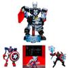 Avengers Building Block Figures Create Your Own Heroes With This Diy Set