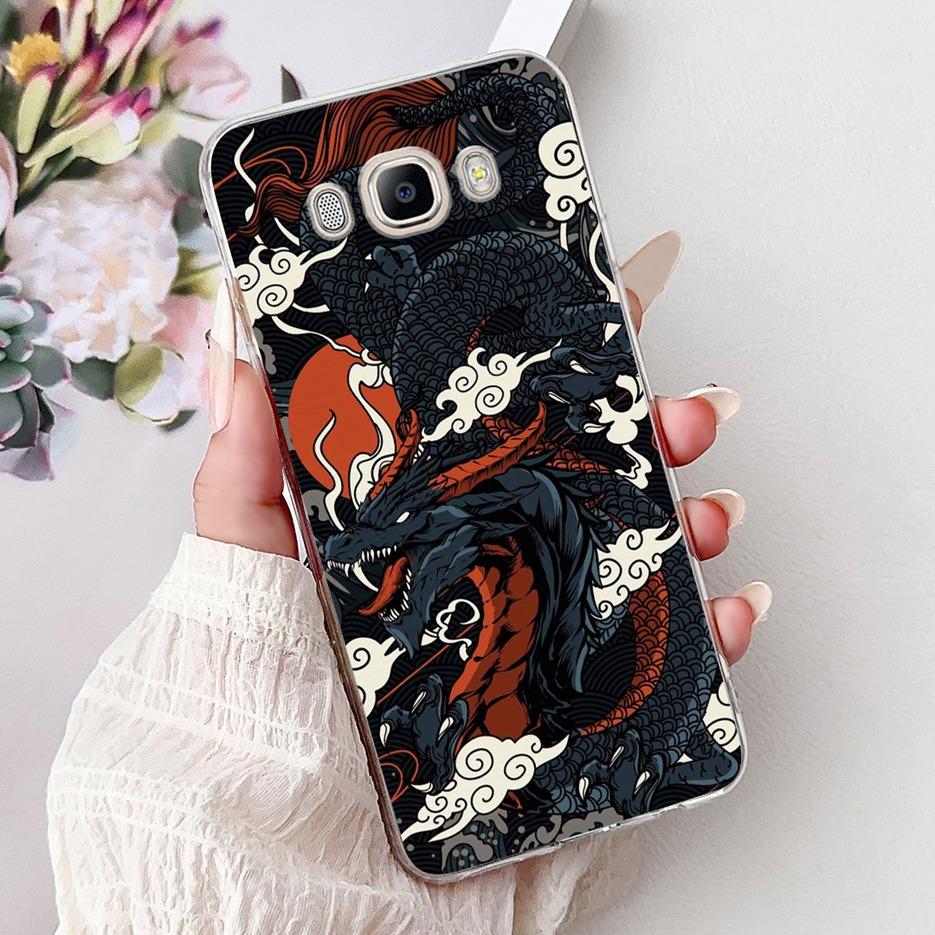 For Samsung Galaxy J3 J5 J7 2016 Case J320F J510F J710F New Luxury Painted Cover Soft Slim Phone Case For Samsung J7 2016 Fundas