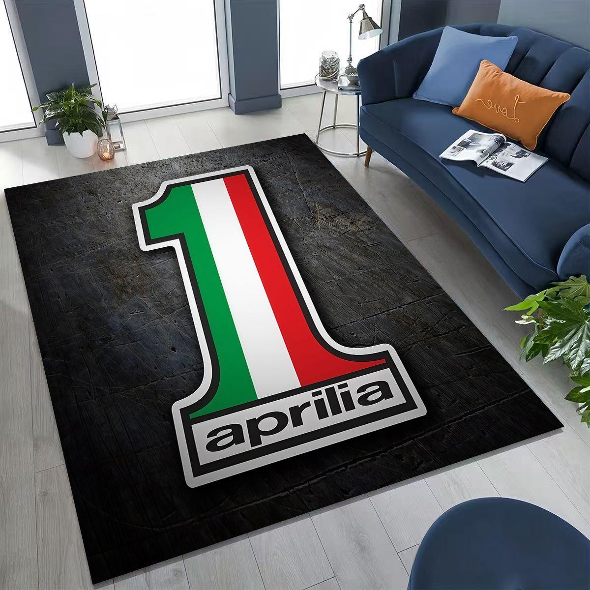 

Motorcycle Aprilia Sign Racing Car Carpet Rug for Bedroom Living Room Sofa Home Doormat Decor,Large Kids Play Non-slip Floor Mat 70x100cm( 27x39in )