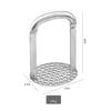 Manual Stainless Steel Mashed Potato Press, Mashed Potato Masher, Kitchen Tool