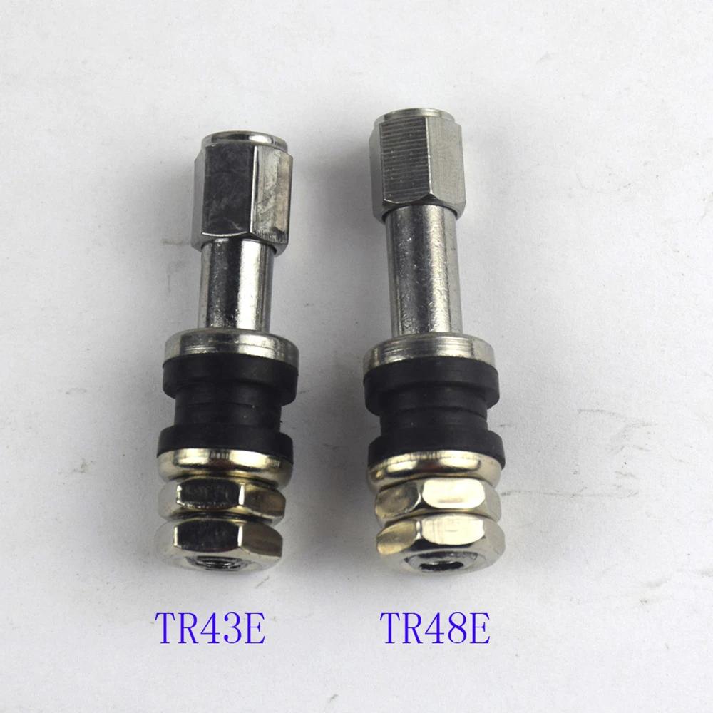 Tr43e air valve for pneumatic tire, V5 metal wheel nipple tr48e for Tubeless tire Wheels Tires Parts