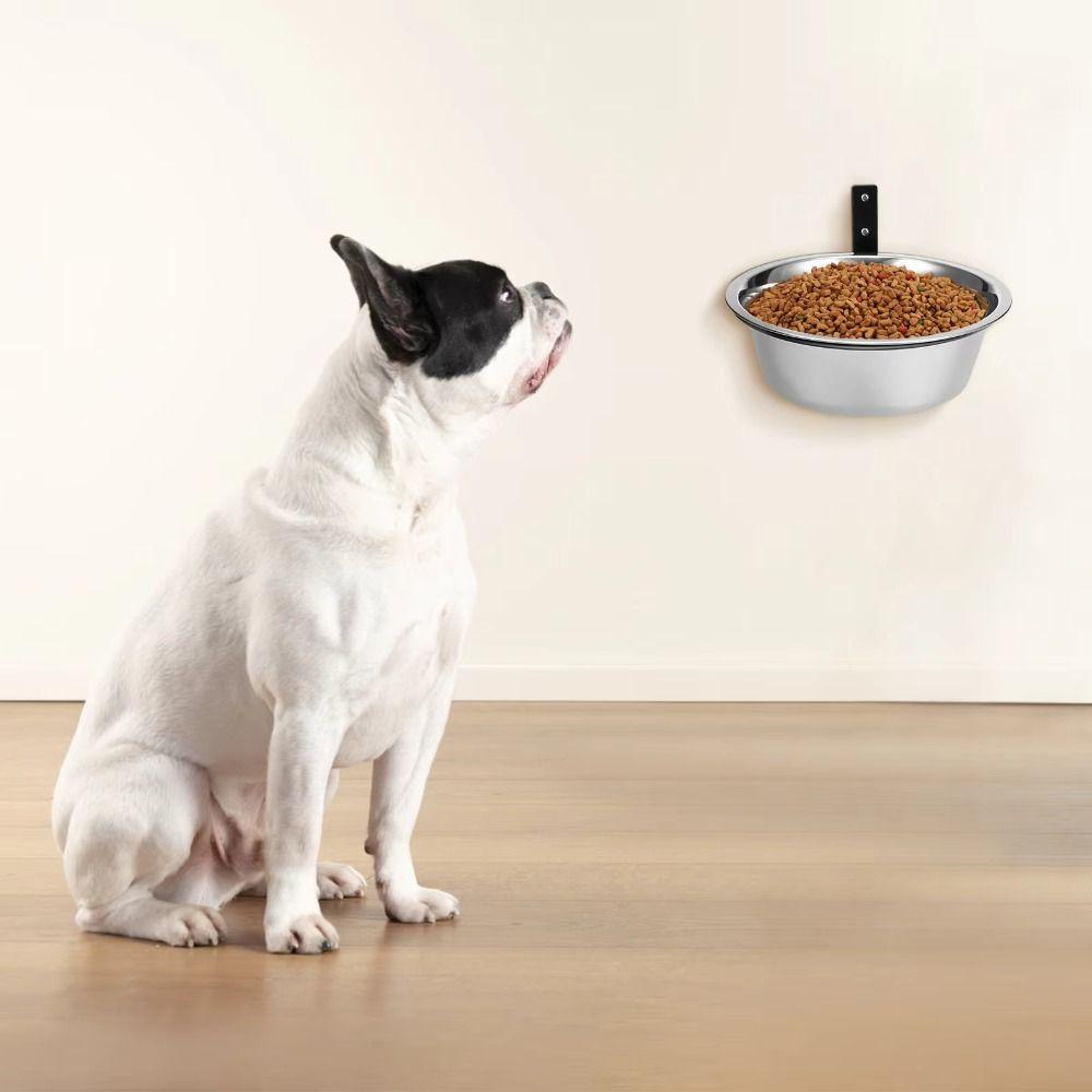 Foldable Hanging Pet Bowl 6/8inch Pet Feeder Container Universal Cat Food Water Bowl  Home