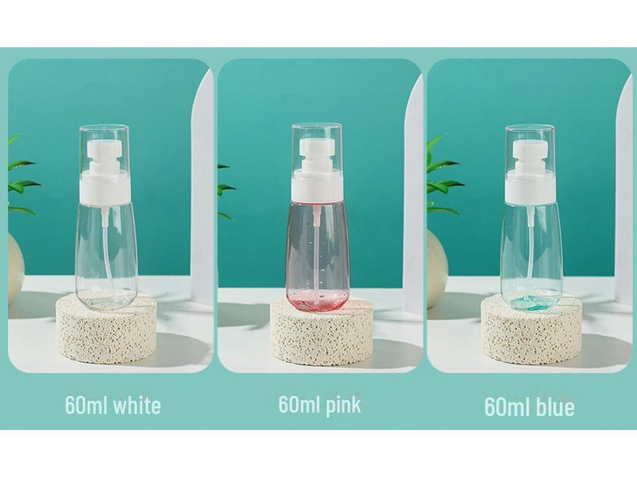 Cestovní sprej na toner s průhlednou mlhou