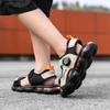 32-42 Children's Summer Large Breathable Fashion Velcro Air Cushion Casual Sandals Beach Shoes