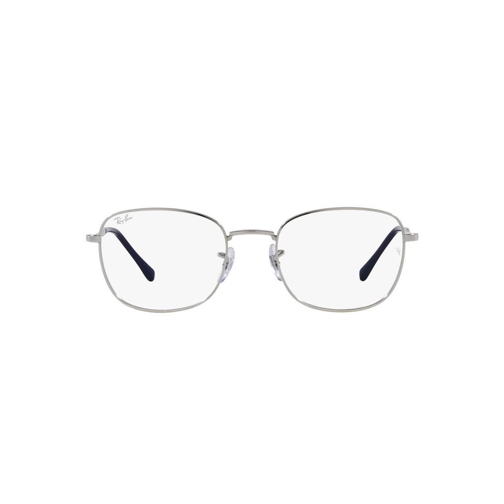 Ray-Ban RX6497 Eyeglasses Silver Frame Optical Demo Lens Glasses for Men and Women