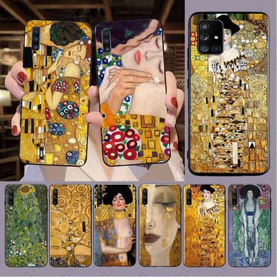 Funda para teléfono Art Gustav Klimt para Samsung Galaxy A13 A53 A11 A12 A32 A22 A52S A10S A41 A42 A33 A20E A30S A40 A51 A71