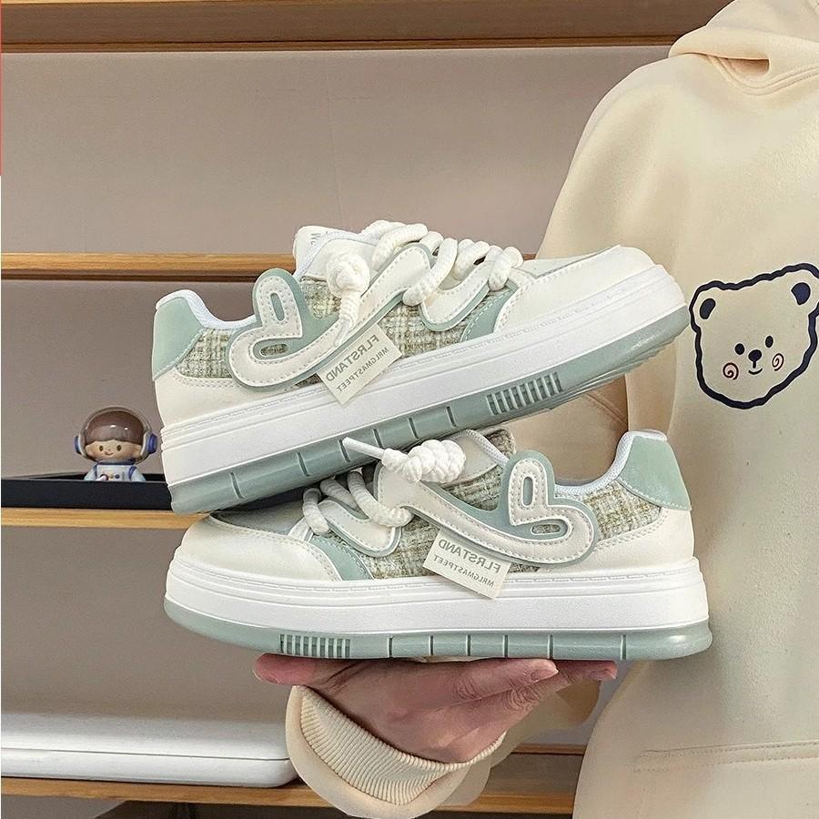 

Fashion Fresh Little White Shoes Women s Autumn New Versatile Small Fragrant Wind Board Shoes 40