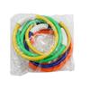 Portable Diving Rings Colorful Sinking Underwater Swim Training Toys for Kids Pool Games Summer Travel Beach Water Play Accessories