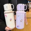 Stainless Steel Travel Tumbler - Premium Vacuum-Insulated Water Bottle with Lid - Stylish Thermal Cup for Tea/Coffee