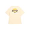 Converse T Shirts Unisex Beige Crew Neck Moderate Straight Fit 10025852-A02