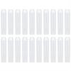 20Pcs Soft Tube Cosmetic Squeeze Bottles Refillable Shampoo Bottles  For Facial Cleanser