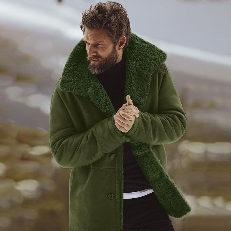 Tops Winter Jackets Warm Furry Coats Men's Coats