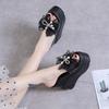 Fashion House Slippers Platform High-Heeled Shoes Lady Luxury Slides Increased Internal On A Wedge Peep Toe Designer Fashion Sexy Super